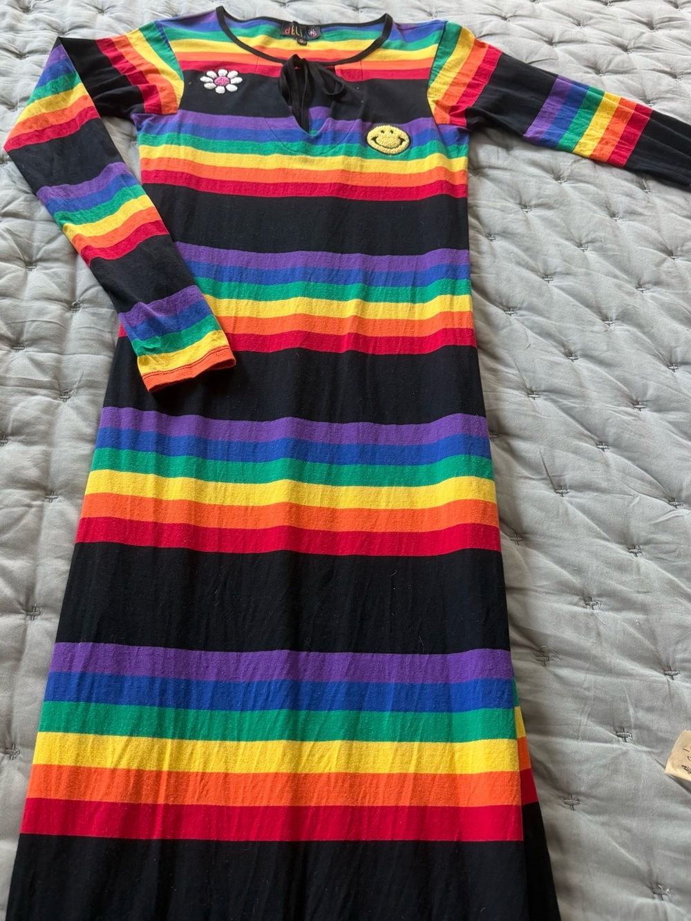 dELiA*s Rainbow Stripe dress